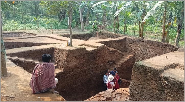 লালমাই পাহাড়ে পুরাকীর্তির সন্ধান, চলছে খনন